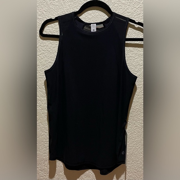 NWT Lululemon Sculpt Tank in Black Mesh Back Detail, Size 4 - Picture 3 of 7